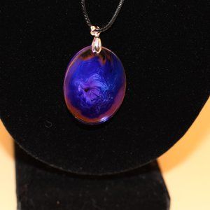 Handmade resin necklace